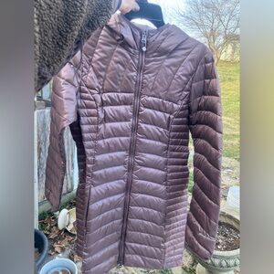 Eddie Bauer Women's Dark Brown Puffer Jacket